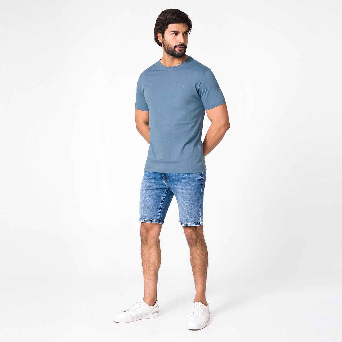 PIONIER - Bermuda Denim Stretch New Kees Denim Pionier