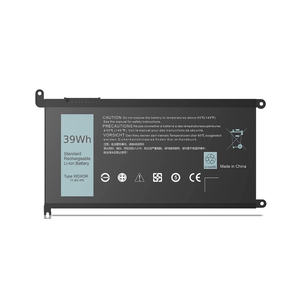 OEM - Batería para Dell WDXOR.   Inspiron 13 7378. 13 5000.  13 5378.