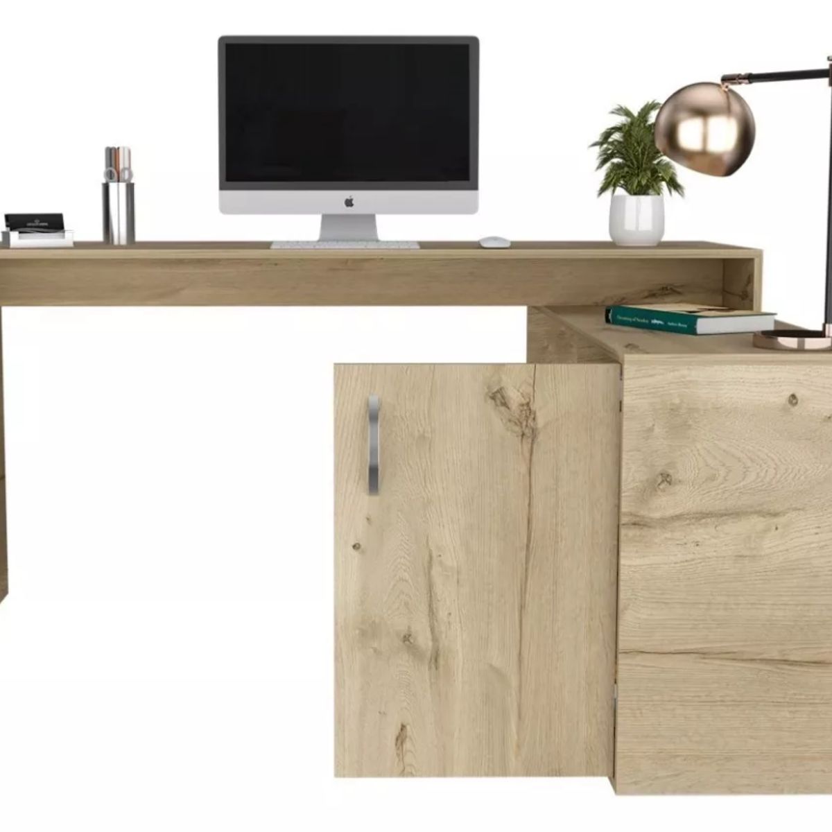 NACION MUEBLES - ESCRITORIO NACION MUEBLES WEAK COLOR DUNA