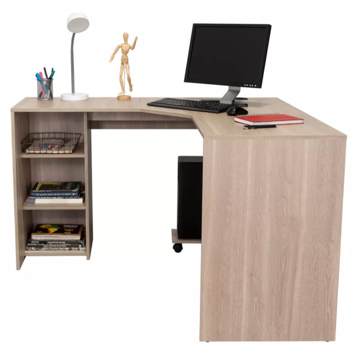 NACION MUEBLES - ESCRITORIO NACION MUEBLES HUGE COLOR MADERA