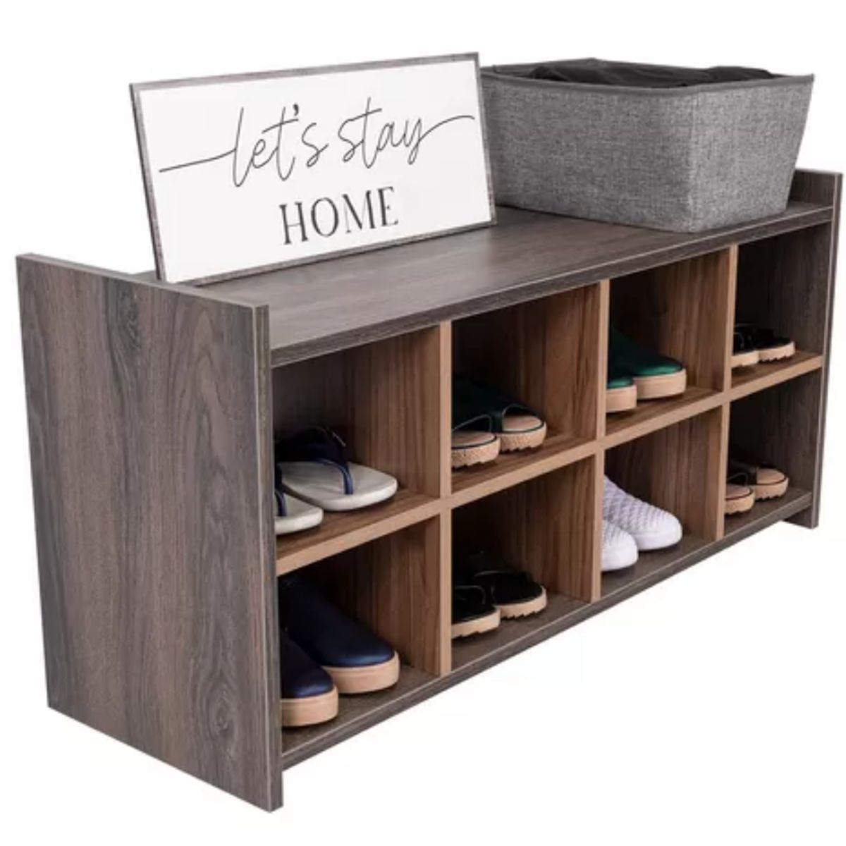 NACION MUEBLES - ZAPATERO NACION MUEBLES HURT COLOR DUNA