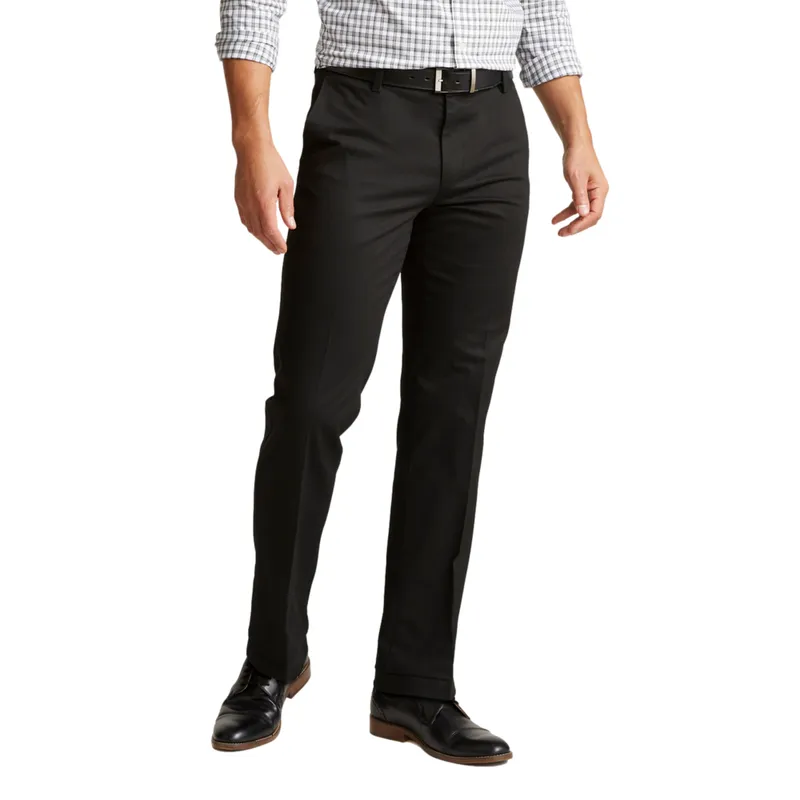 DOCKERS - Pantalón Hombre Signature Khaki Straight Fit Negro Dockers