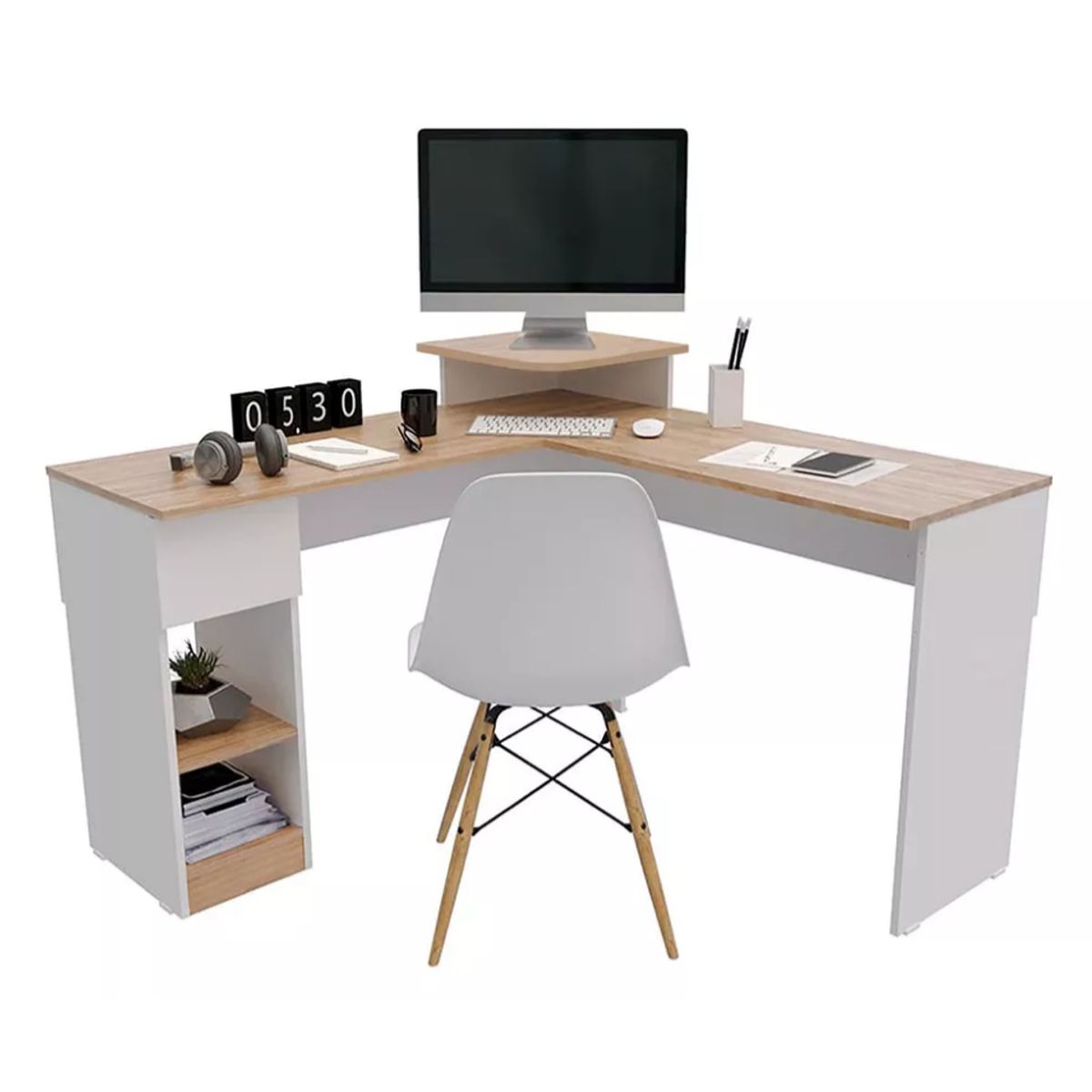 NACION MUEBLES - ESCRITORIO NACION MUEBLES TIME COLOR MULTICOLOR