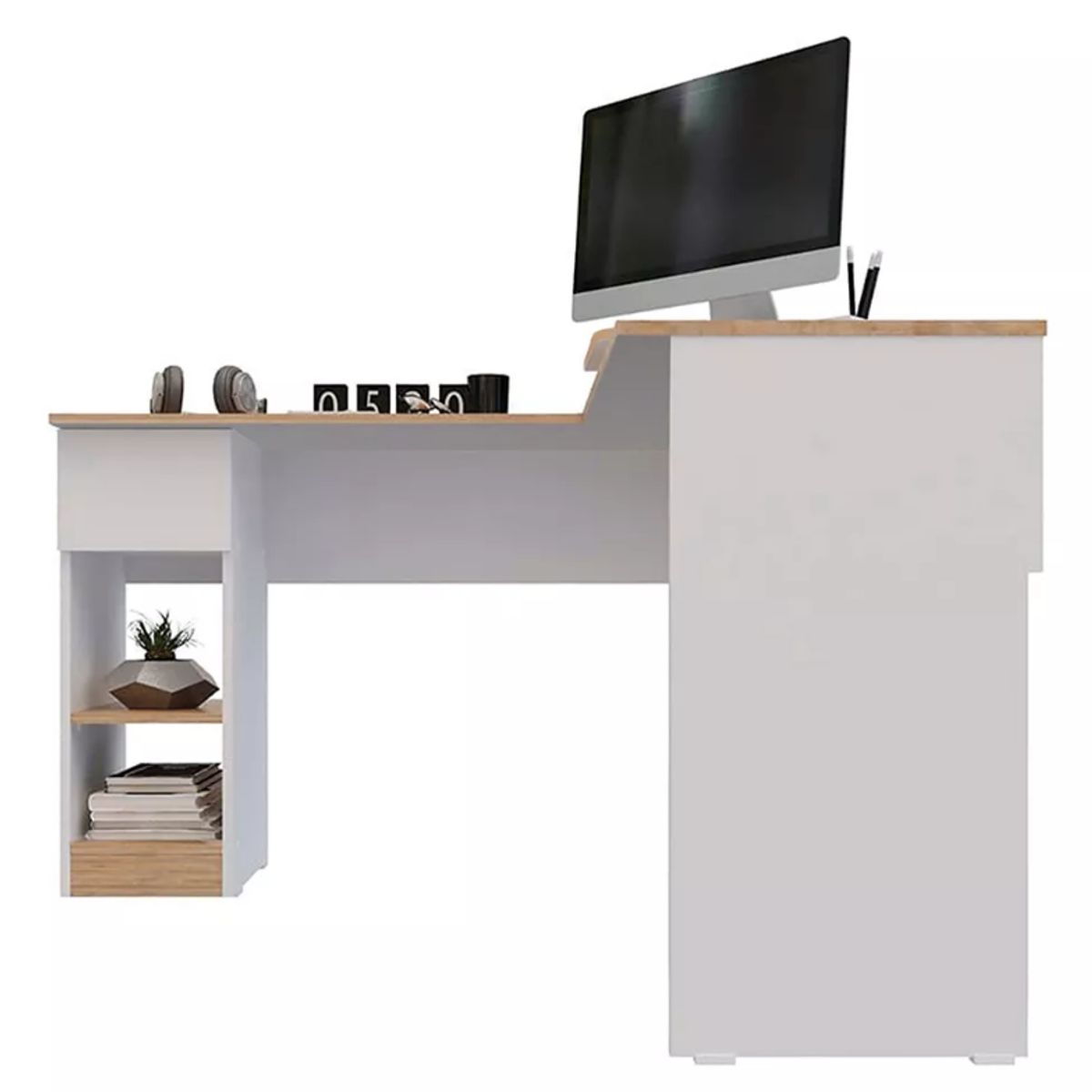 NACION MUEBLES - ESCRITORIO NACION MUEBLES TIME COLOR MULTICOLOR