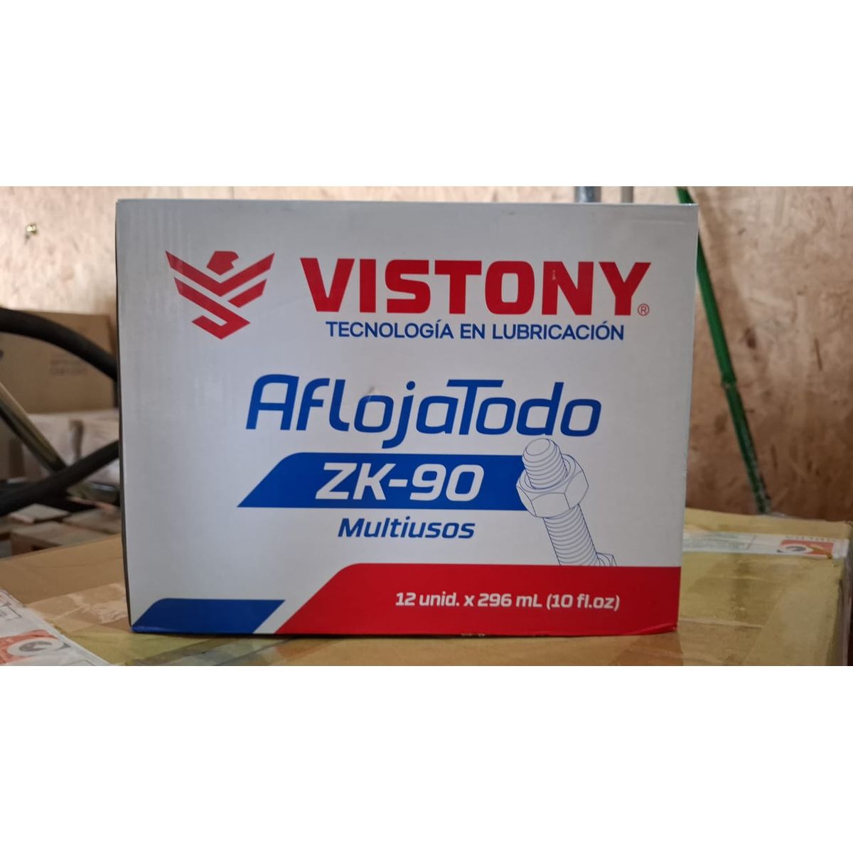 VISTONY - CAJA DE AFLOJATODO VISTONY ZK-90 296ML 10 ONZAS X 12UND