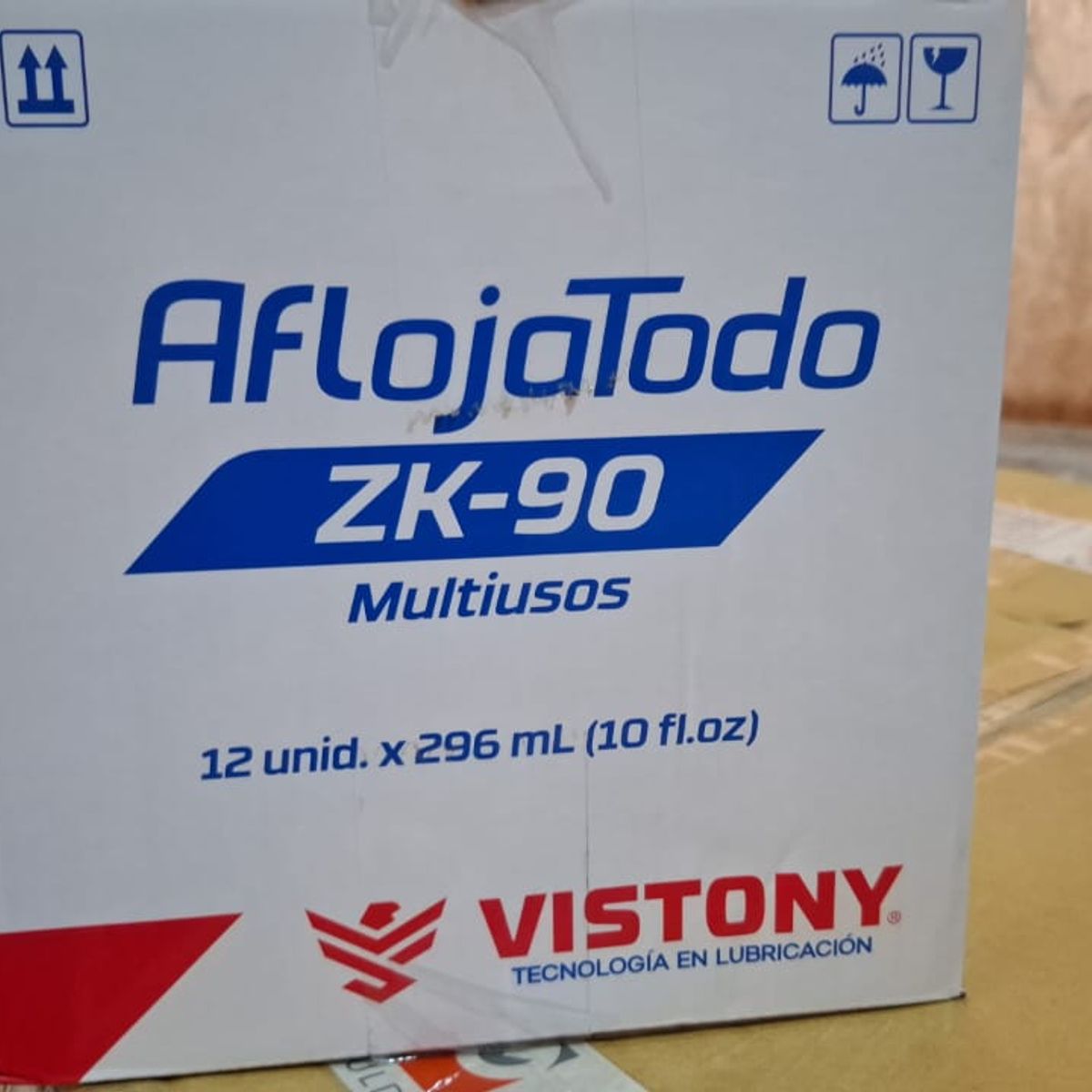VISTONY - CAJA DE AFLOJATODO VISTONY ZK-90 296ML 10 ONZAS X 12UND