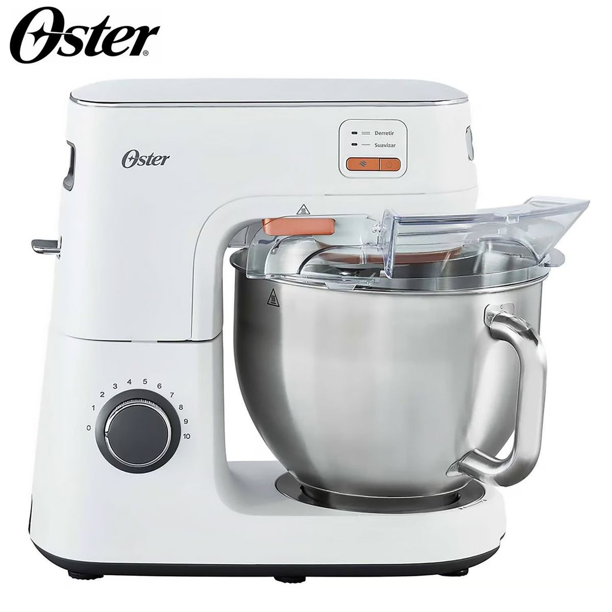 OSTER - Batidora Planetaria Pedestal con Tecnologia HeadSoft 1000 W FPSTSMPL4W