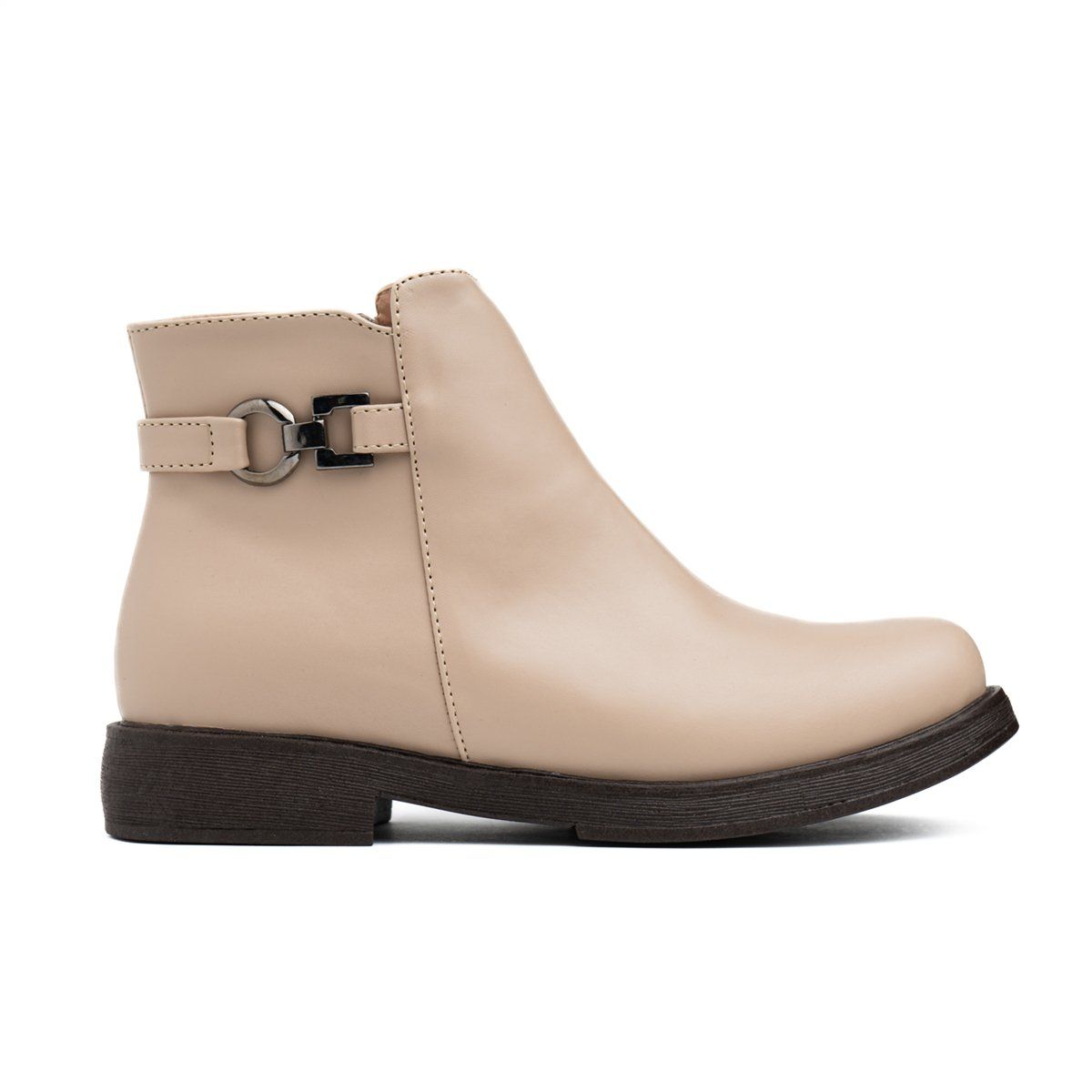 NEBULA - Botines Whester - Nébula - Nude