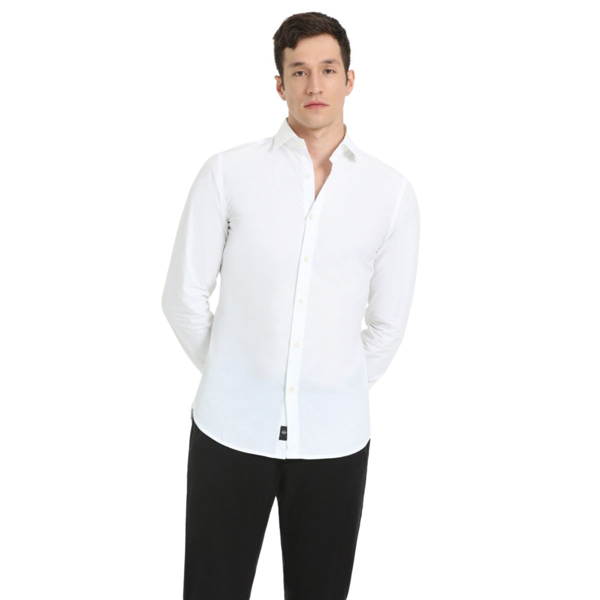 DOCKERS - Camisa Hombre Crafted Slim Fit Blanco Dockers