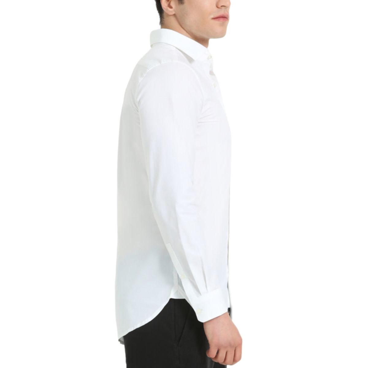 DOCKERS - Camisa Hombre Crafted Slim Fit Blanco Dockers