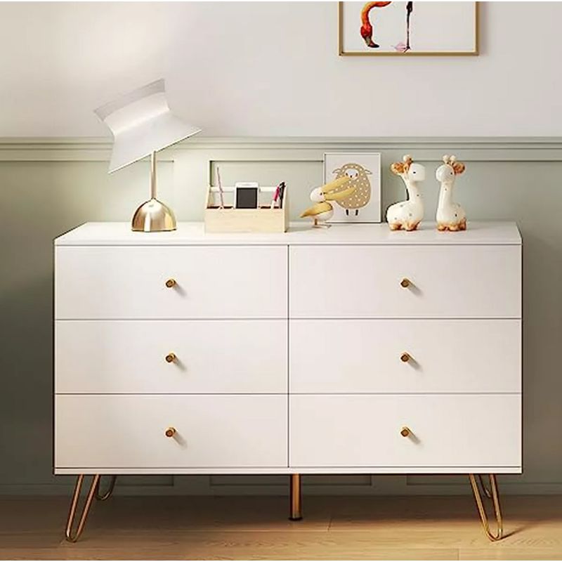 NACION MUEBLES - COMODA NACION MUEBLES DIG0 COLOR BLANCO