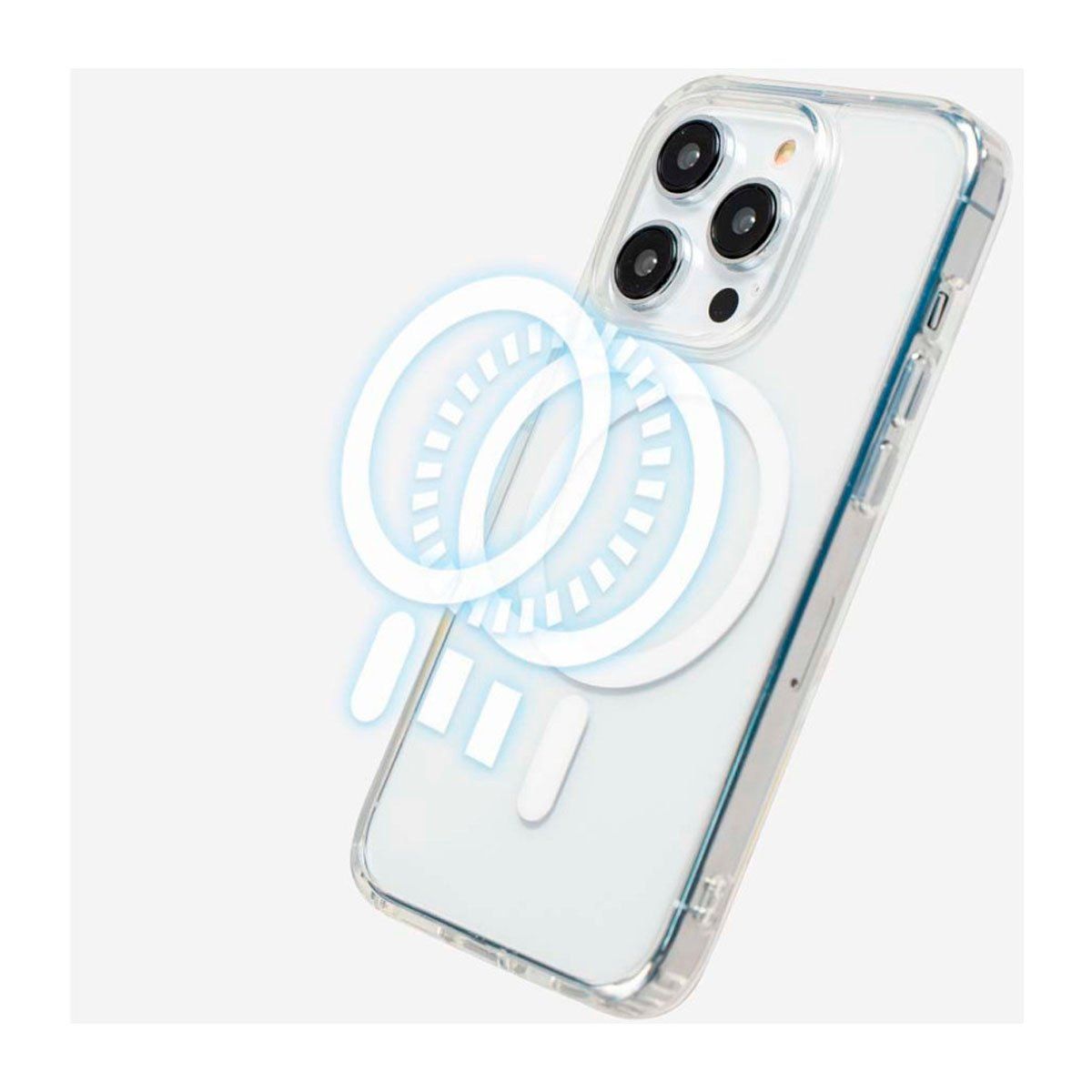 GENERICO - Case Magsafe Para iPhone 13 Clear