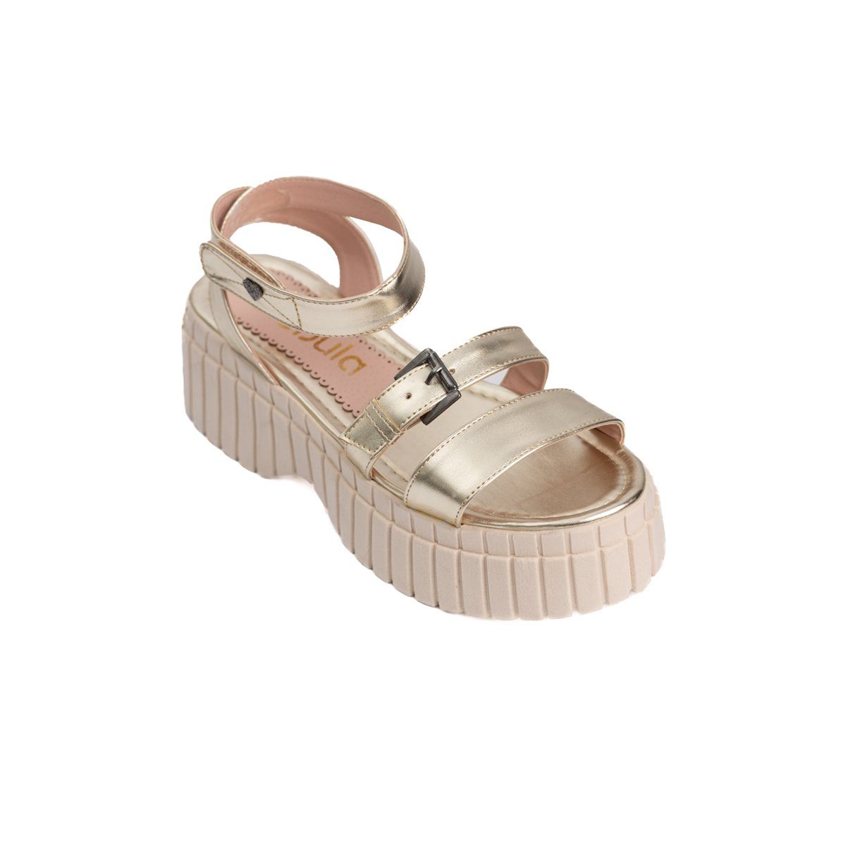 NEBULA - Sandalia Brana - Nébula - Dorado