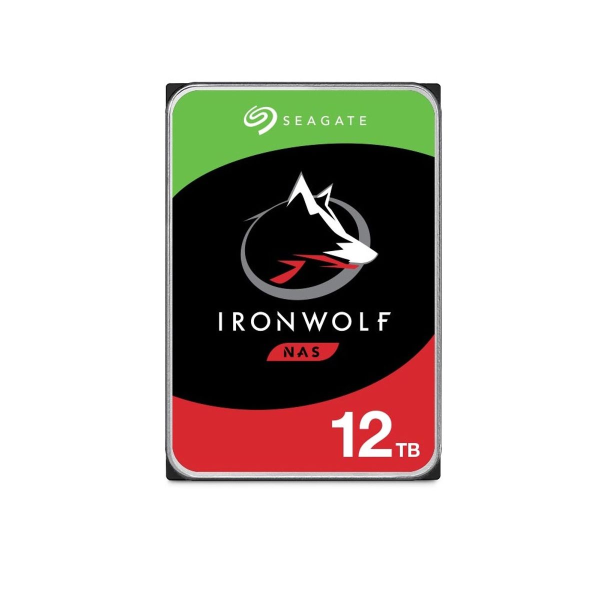 SEAGATE - Disco Duro Interno para NAS Seagate IronWolf 12TB SATA 7200RPM