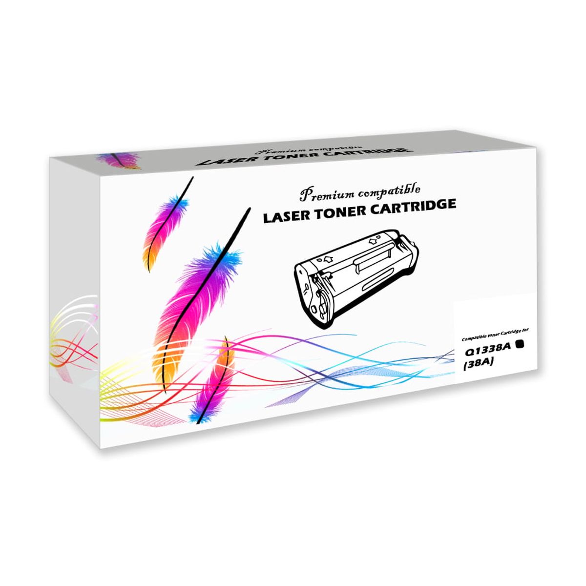 HP - Toner HP 38A Negro Q1338A 12,000 Pág. serie 4200 Compatible