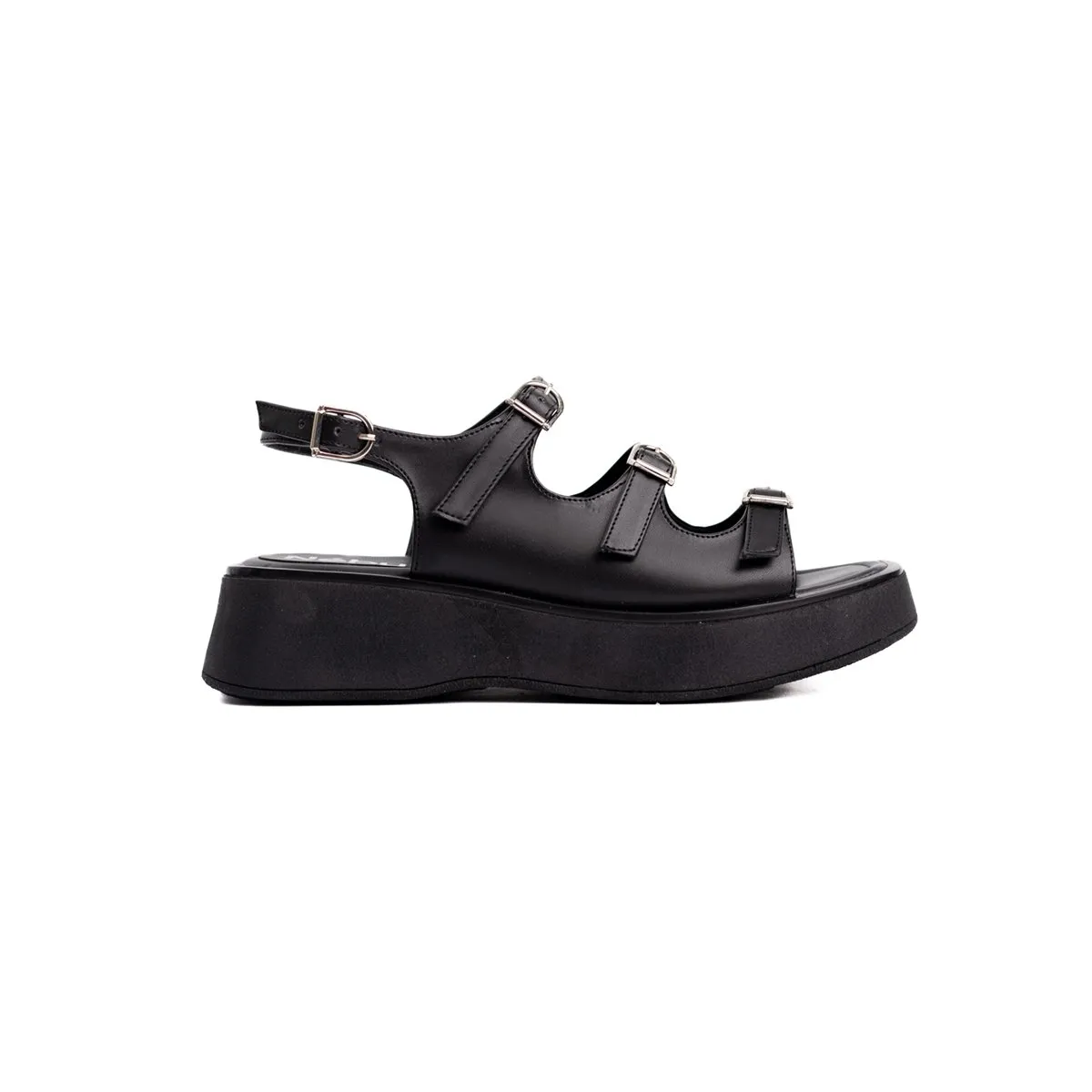 NEBULA - Sandalias Elel - Nébula - Negro