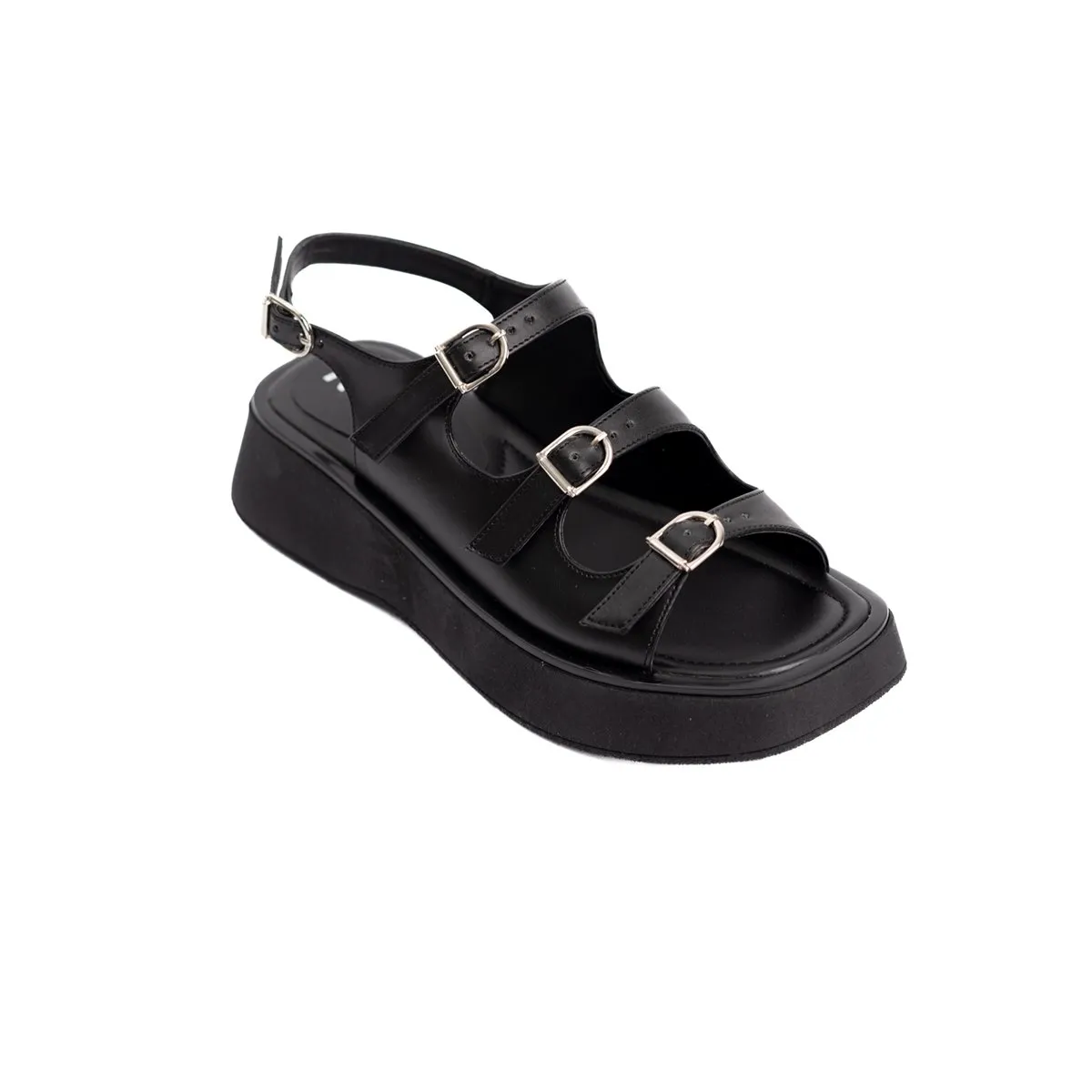 NEBULA - Sandalias Elel - Nébula - Negro