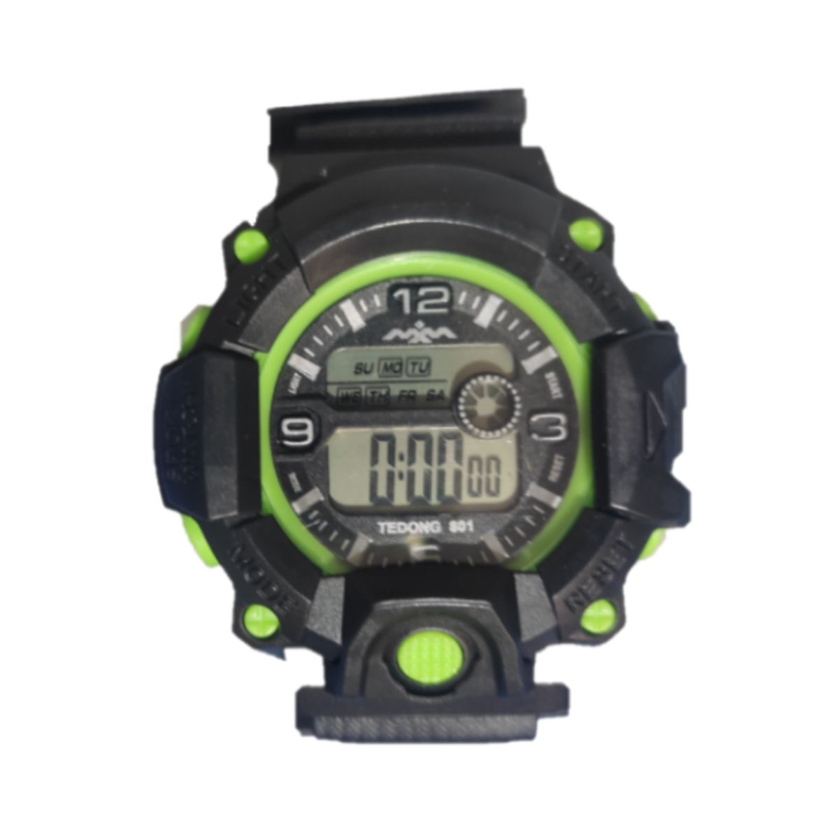 GENERICO - Kit 2 relojes pulsera con luz fecha y cronómetro