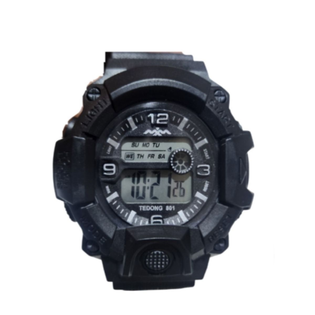 GENERICO - Kit 2 relojes pulsera con luz fecha y cronómetro