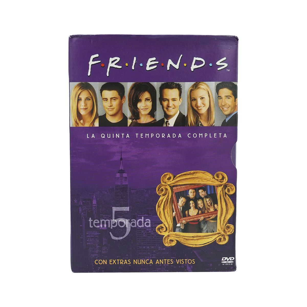 GENERICO - Dvd Original Friends: Quinta Temporada 4 Discos (1998)