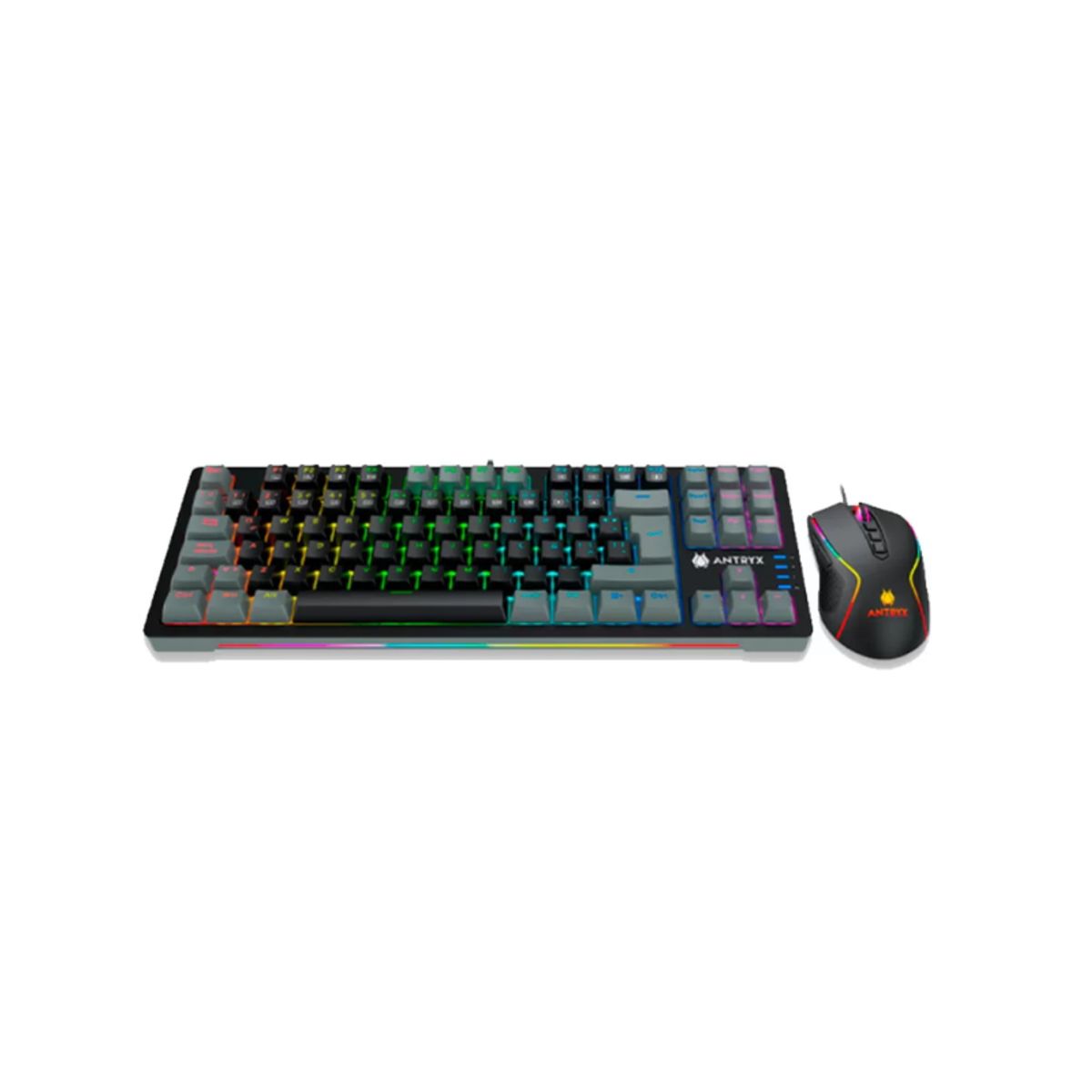 ANTRYX - Kit Gaming Antryx Teclado mecanico + mouse GC-5500 Blue Switch