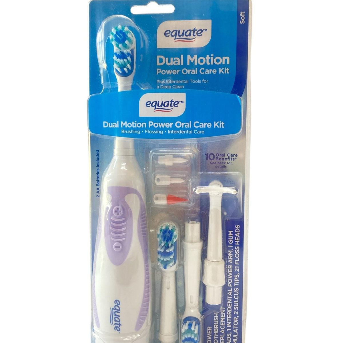 EQUATE - cepillo de dientes electrico