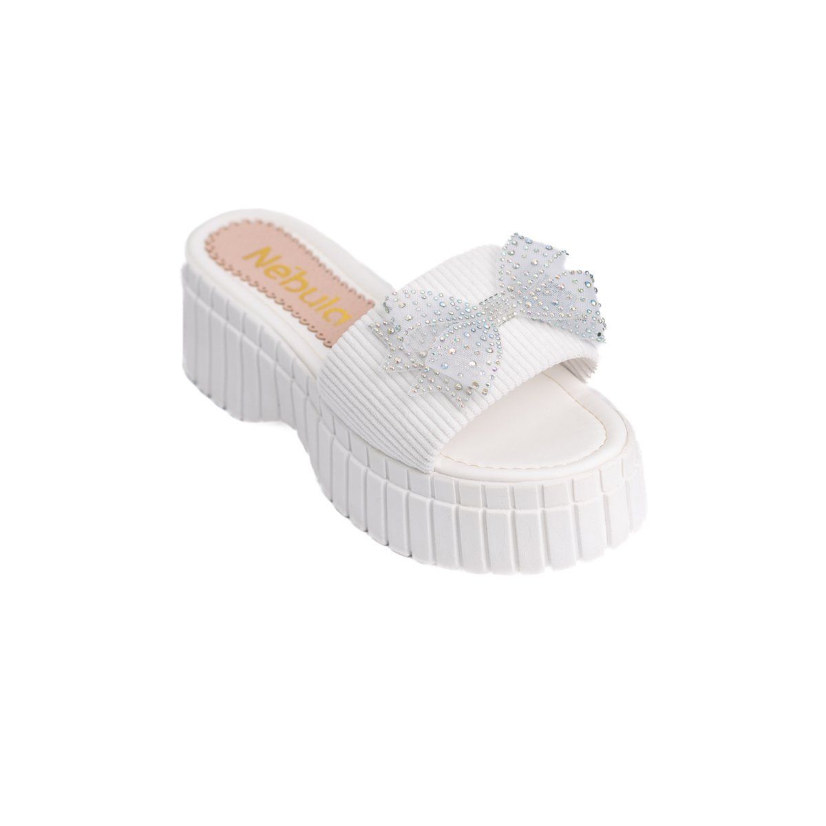 NEBULA - Sandalia Kalina - Nébula - Blanco