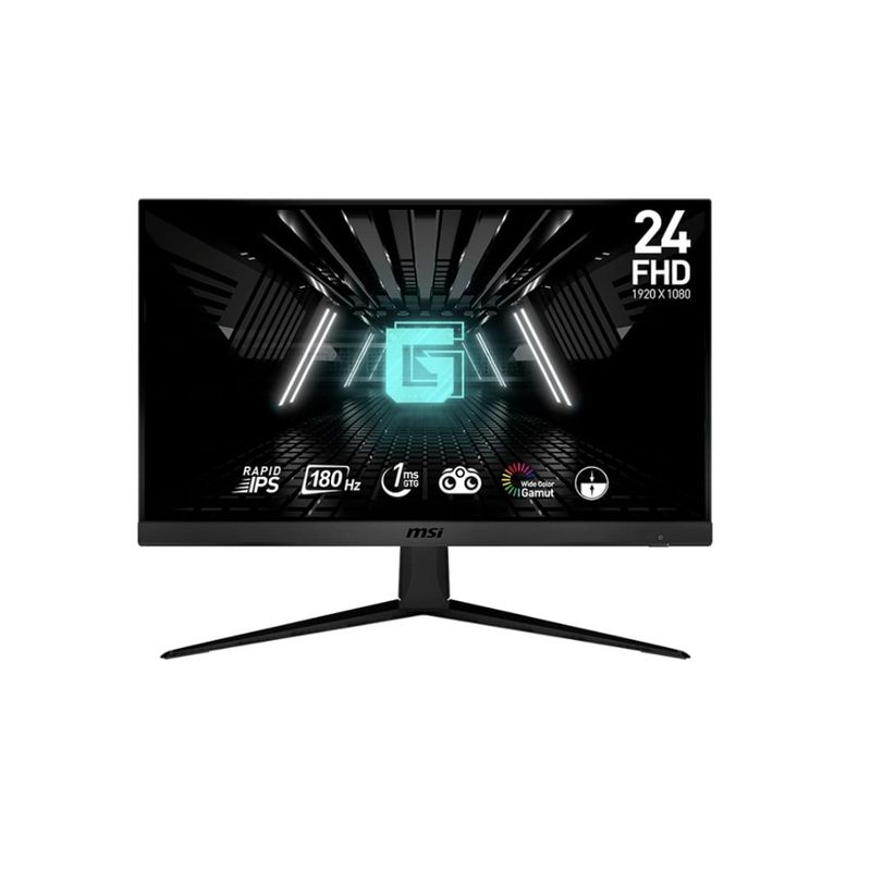 MSI - Monitor Gaming MSI G2412F 24 Pulgadas FHD IPS 180 Hz 1 ms HDMI DP