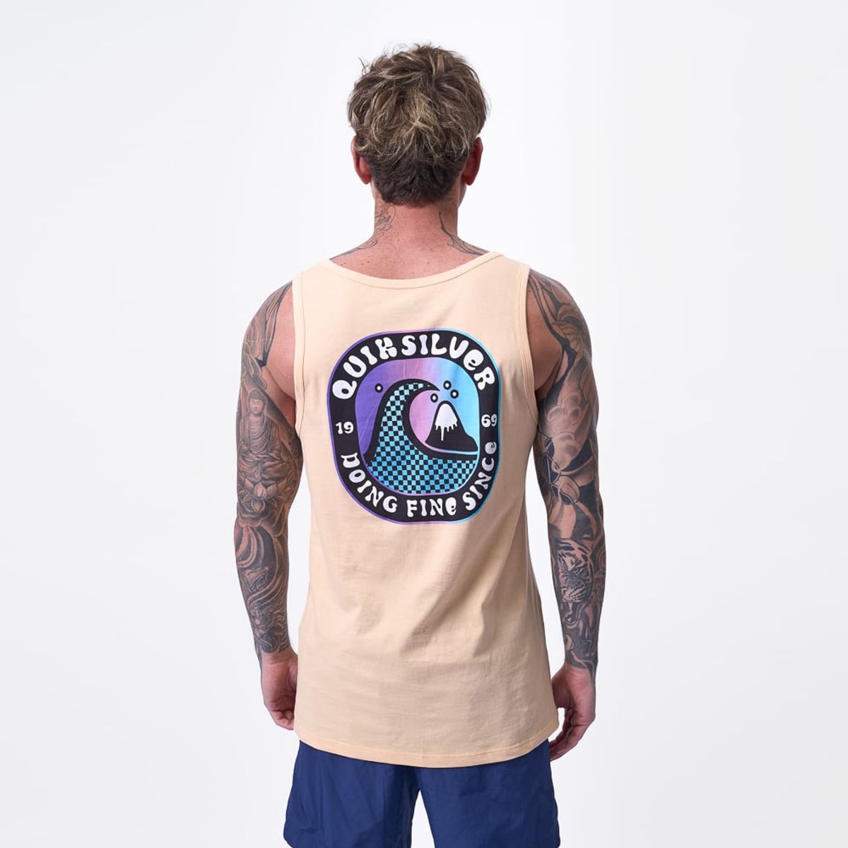 QUIKSILVER - BVD BI24ANOTHER STORY TANK JERSEY