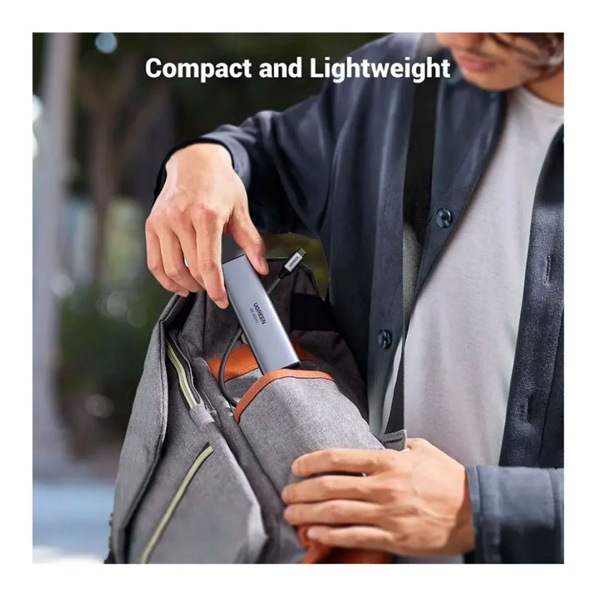 UGREEN - ADAPTADOR DOCKING 7 EN 1 UGREEN USB C 1  COD. 45521