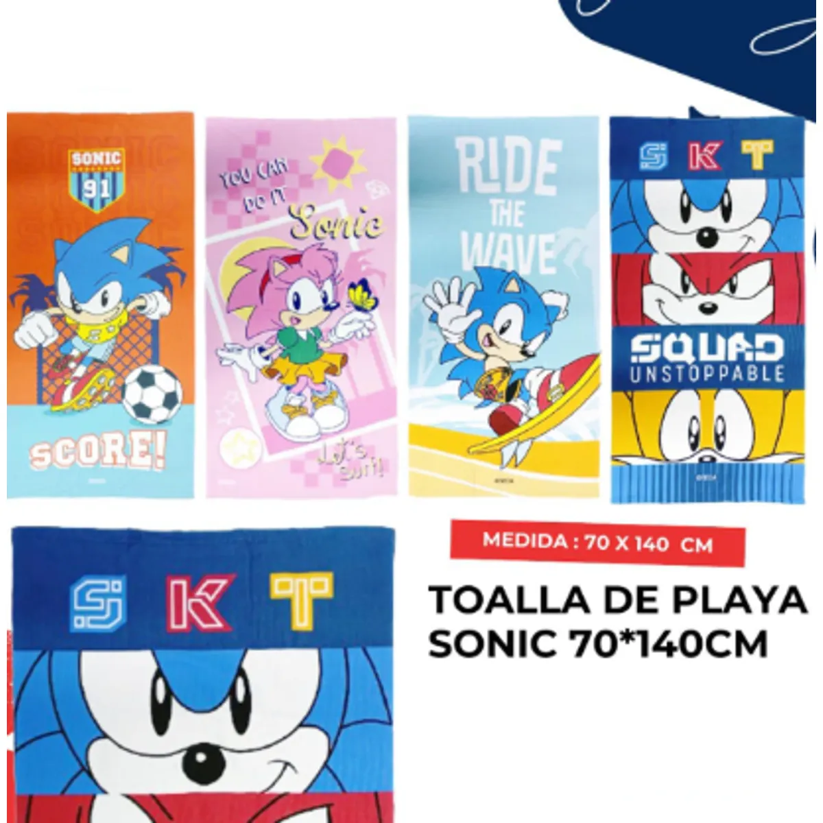 GENERICO - Toalla de Playa 70x140cm
