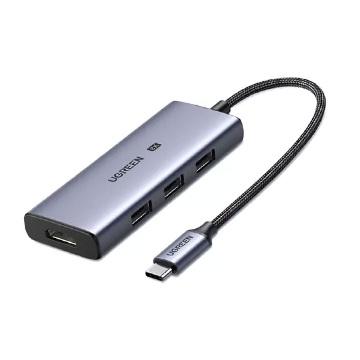 UGREEN - ADAPTADOR USB C 4 EN 1 UGREEN 8K / 4K 60 HZ  COD. 50629