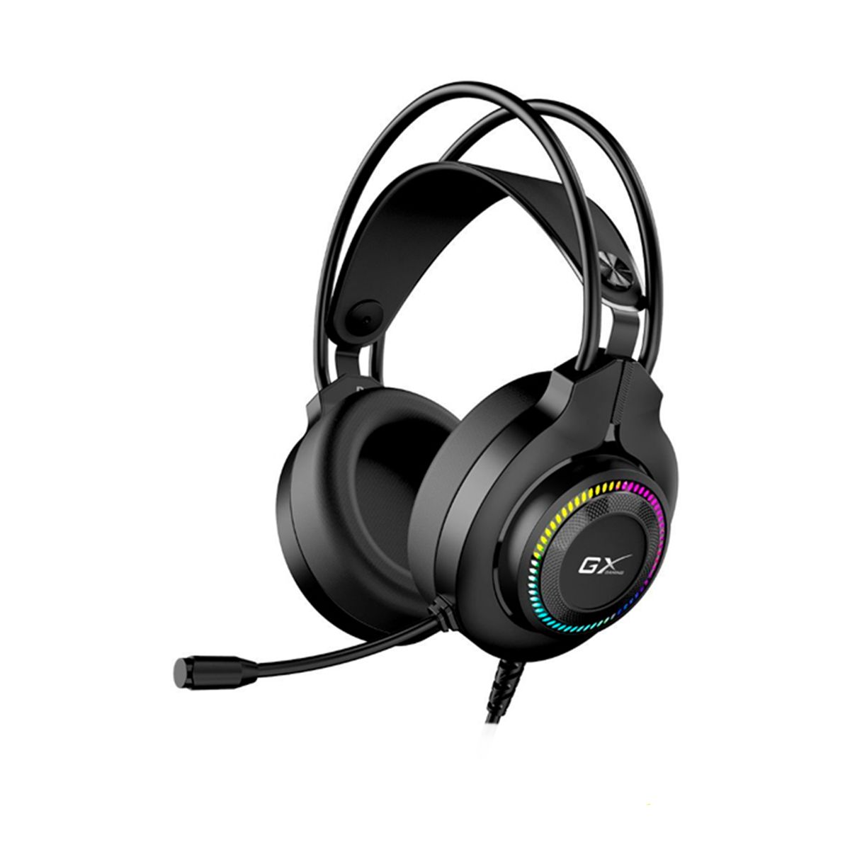 GENIUS - AUDIFONO CMICROF GENIUS GX HS-GX580U 50MM RGB NEGRO PN 1710028400