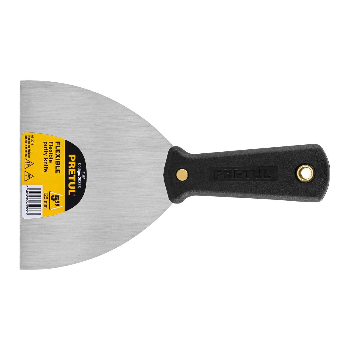 PRETUL - Espátula flexible 5 con mango de plástico Pretul