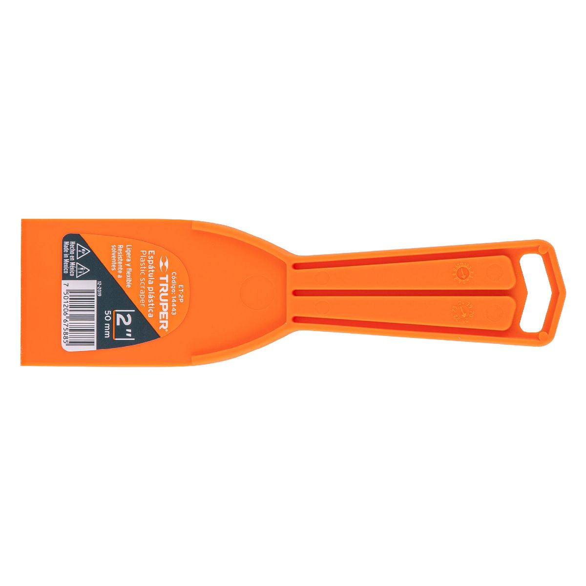 TRUPER - Espátula plástica de 2 Truper