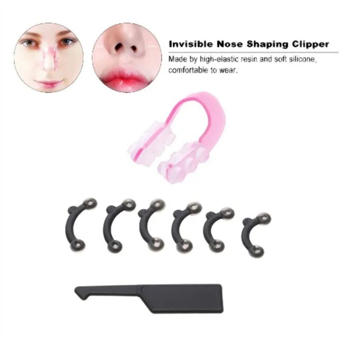 OEM - Corrector Nasal Nariz Respingador 3pares y Extractor Nasal Perfilador