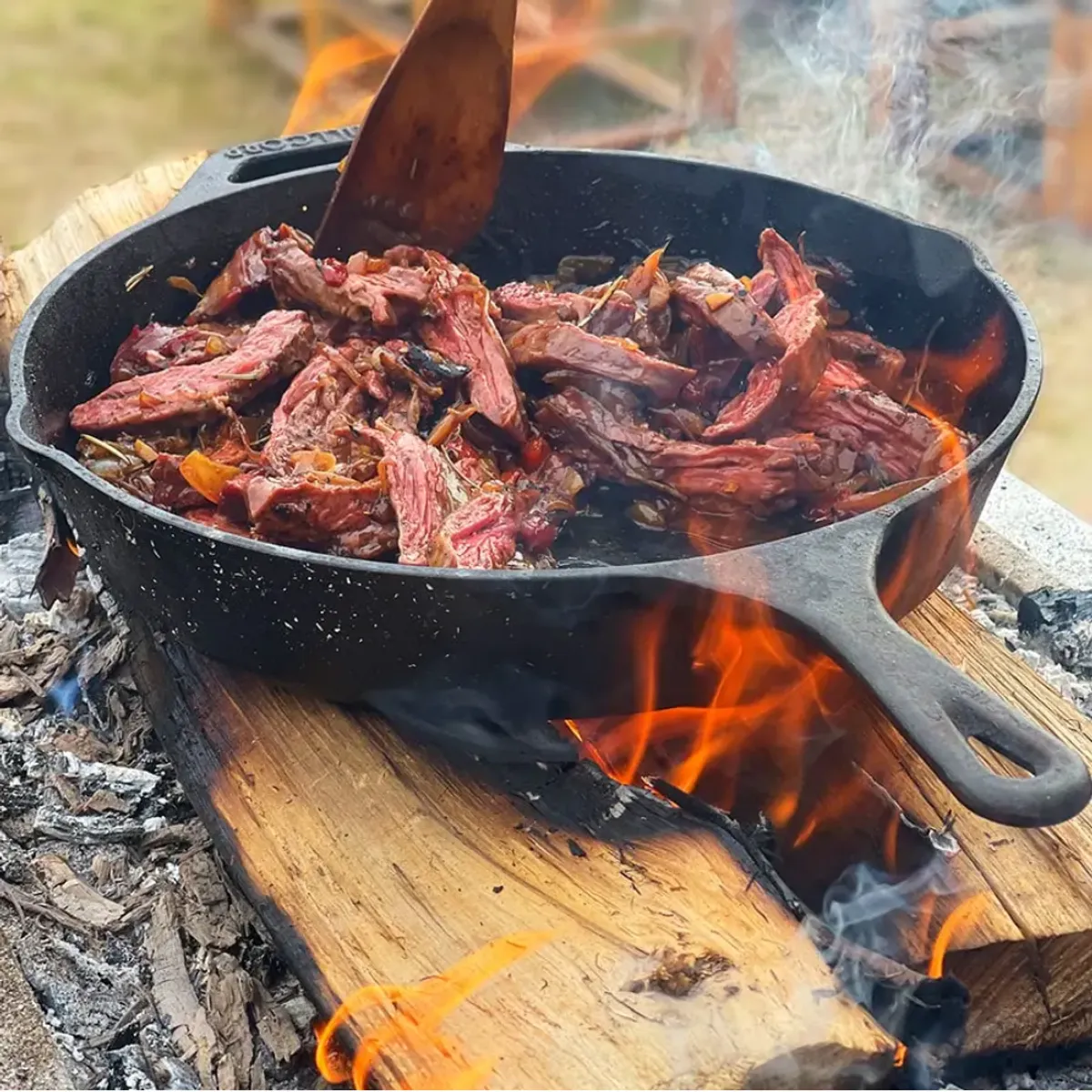 MR GRILL - Sartén de Hierro Fundido 20 cm - Mr Grill