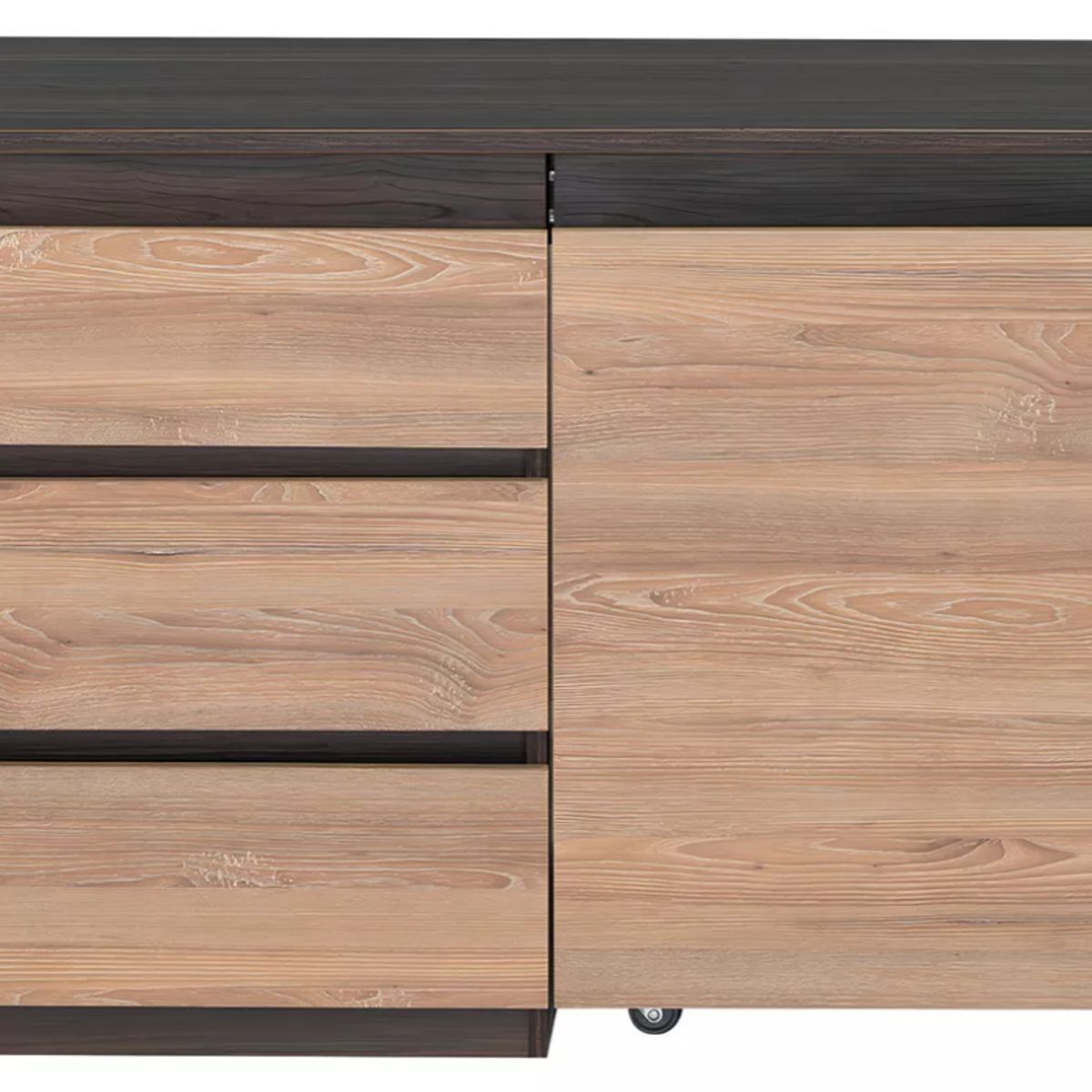 NACION MUEBLES - ESCRITORIO NACION MUEBLES DUDA COLOR MARRÓN