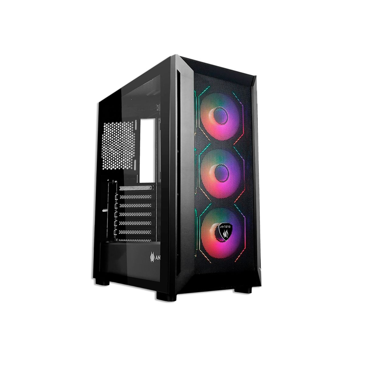 ANTRYX - CASE ANTRYX RX 550 ARGB FAN X3 VIDRIO TEMPLADO NEGRO PN AC- RX550K