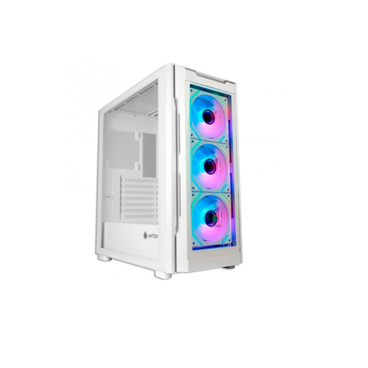 ANTRYX - CASE ANTRYX RX 560 ARGB FAN X3 VIDRIO  TEMPLADO BLANCO PN AC-RX560W