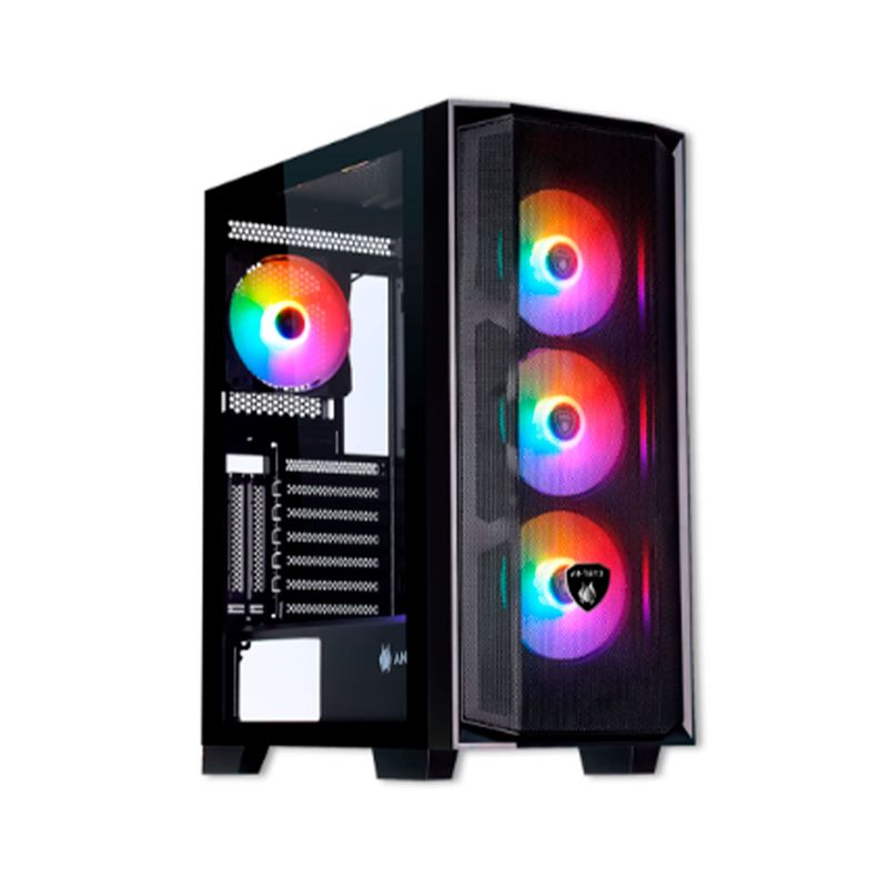 ANTRYX - CASE ANTRYX RX-270 USB3 FRGB FAN X4 VIDRIO TEMPLADO PN AC-RX270KFR