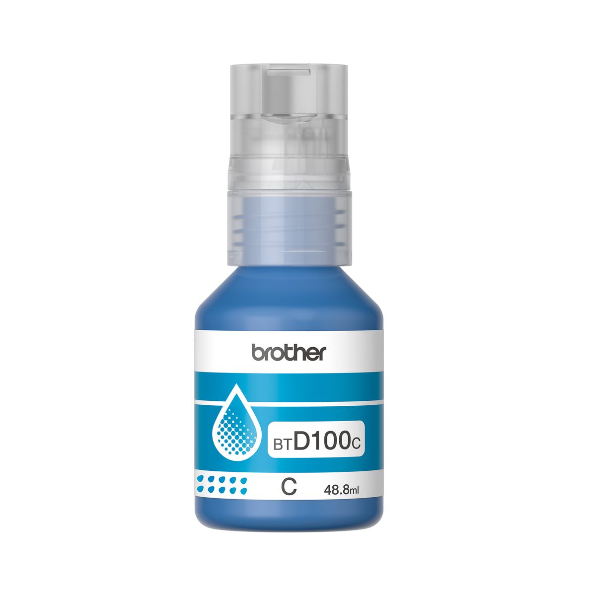 BROTHER - TINTA BROTHER BTD100C COLOR CIAN 5000 PAGINASPN BTD100C