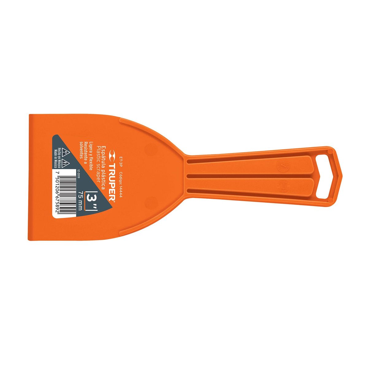 TRUPER - Espátula plástica de 3 Truper
