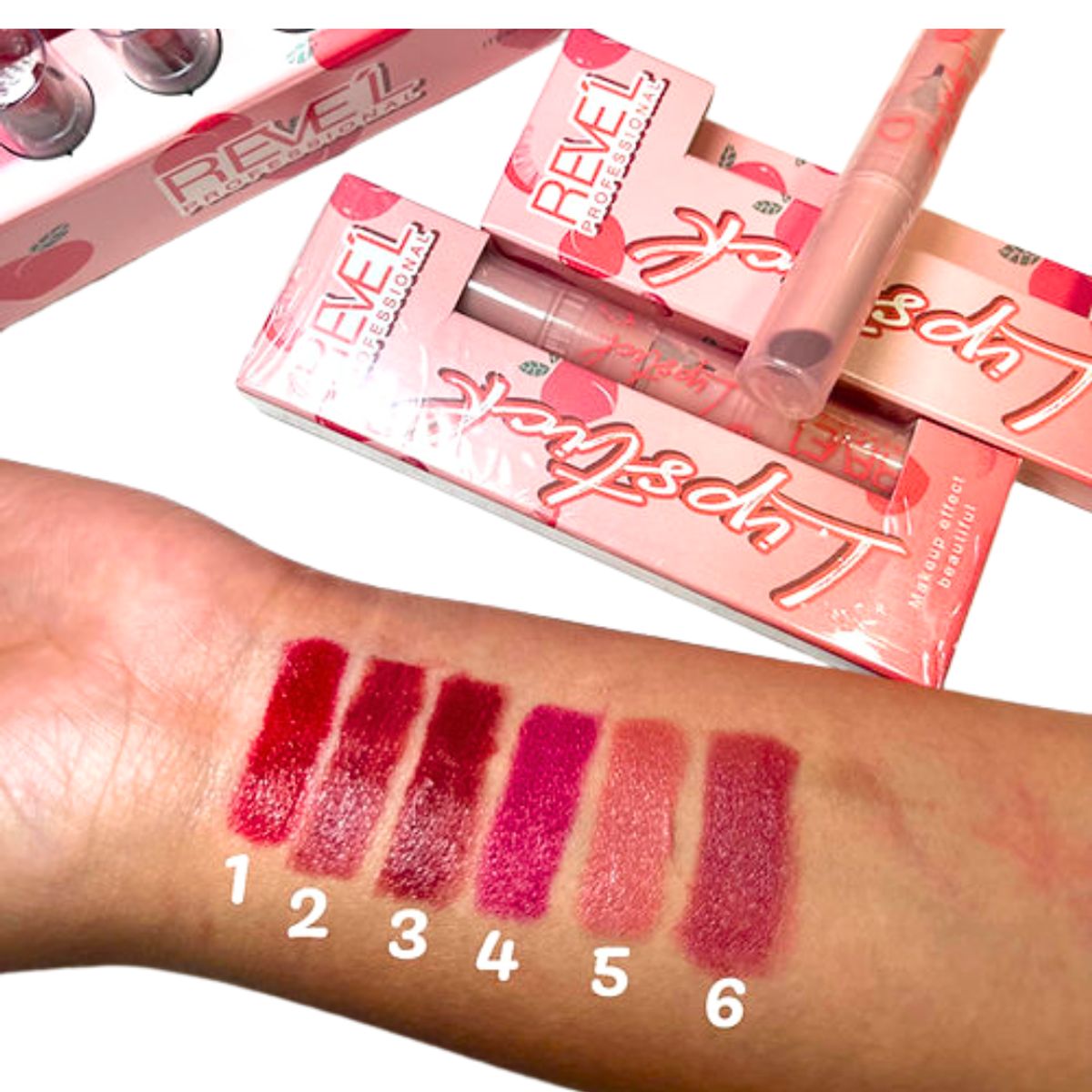 GENERICO - Lipstick  Gloss en Barra Efecto Espejo Reve'l - Tono 6