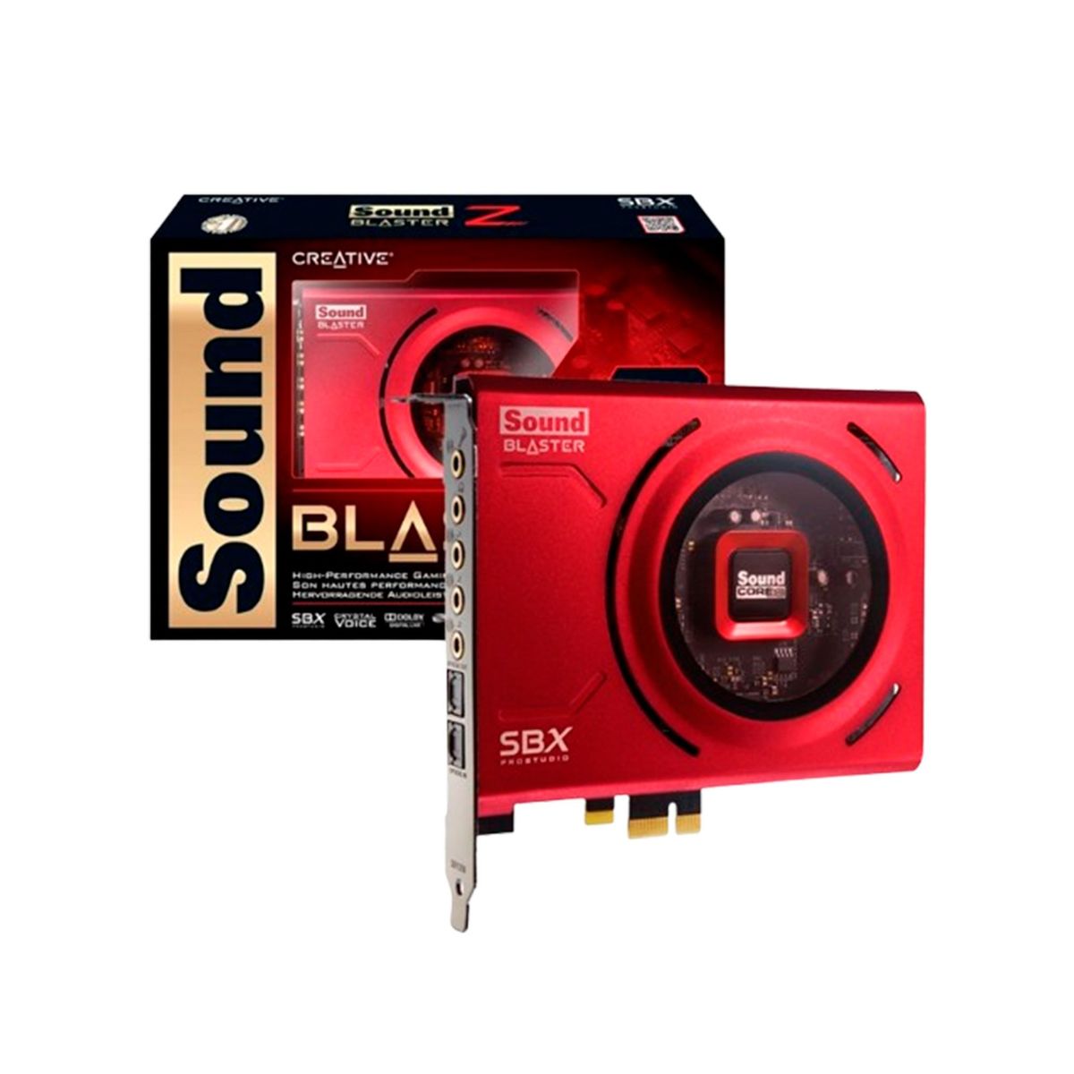 CREATIVE - TARJETA SONIDO CREATIVE PCIE BLASTER Z GAMING 51 PN70SB150000004
