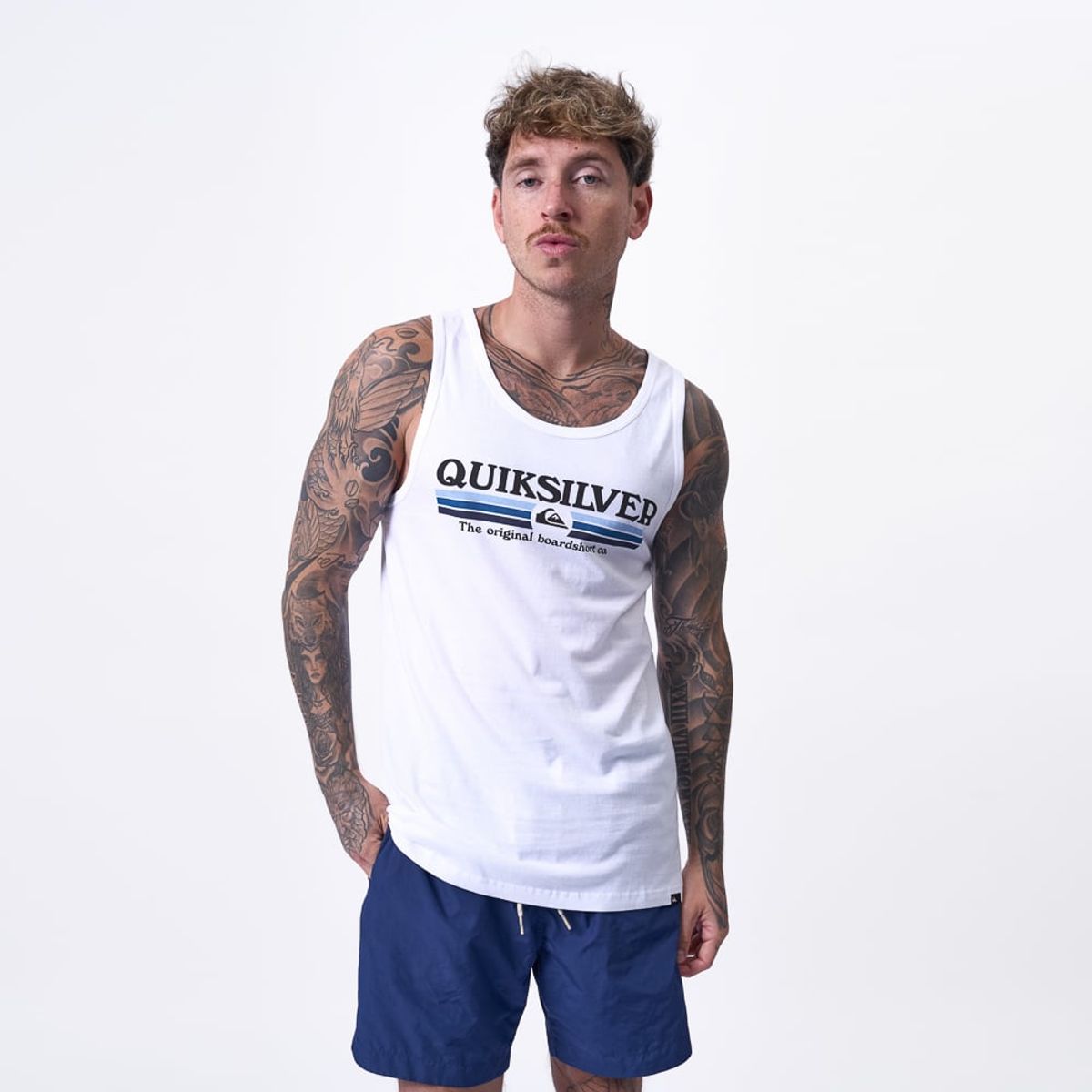 QUIKSILVER - BVD BI24LINED UP TANK JERSEY