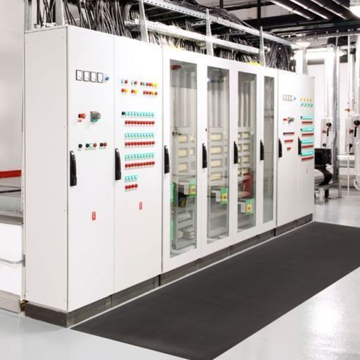 GENERICO - alfombra dieléctrica de piso de 1x10mts hasta 1000V CLASE 0 EUROPEO