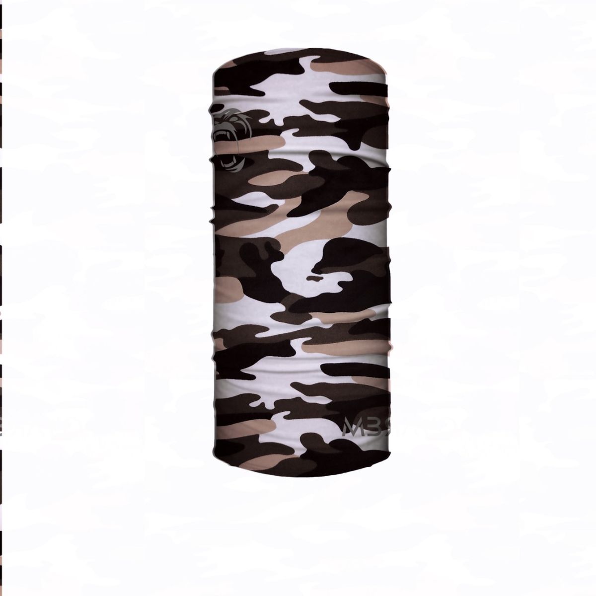 GENERICO - BANDANA CUBREBOCA PARA CICLISMO Y MOTO TRANSPIRABLE BROWN