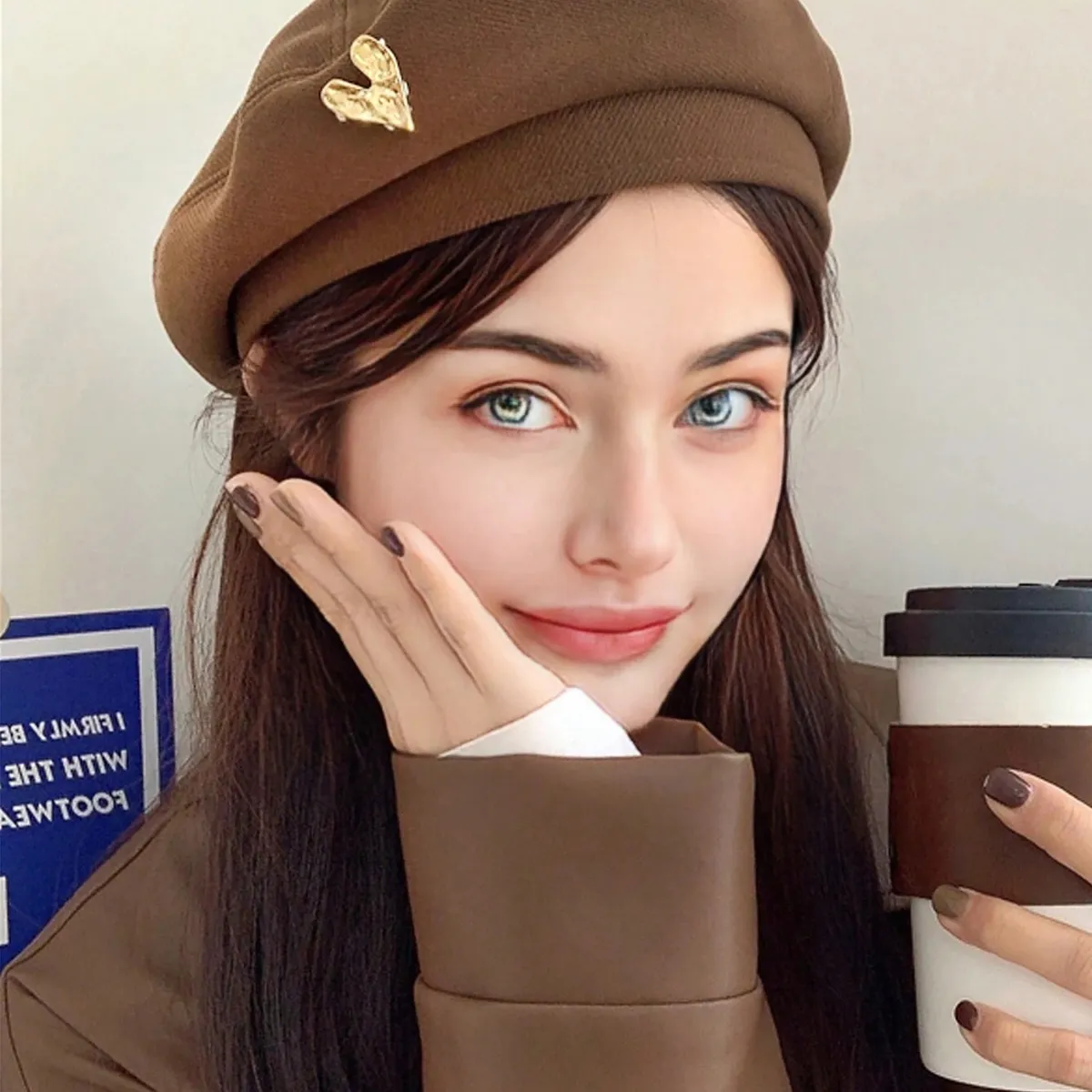 GENERICO - BOINA LOLITAS BINTAGE URBANO DE MUJER