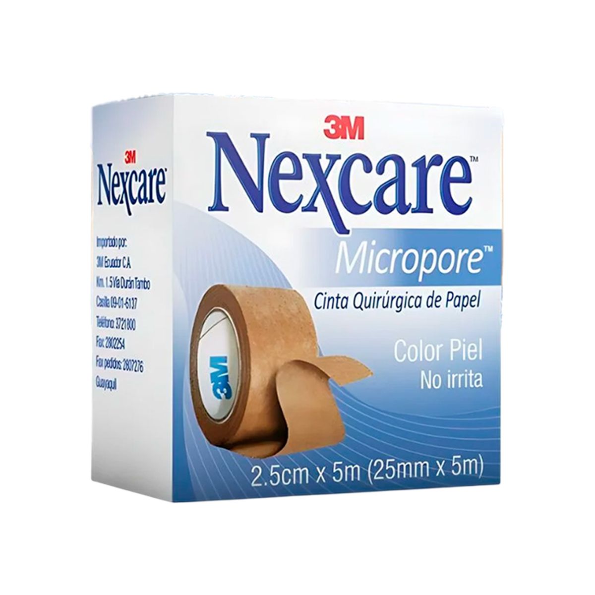 3M NEXCARE - Micropore Nexcare Color Piel Caja 24Mm